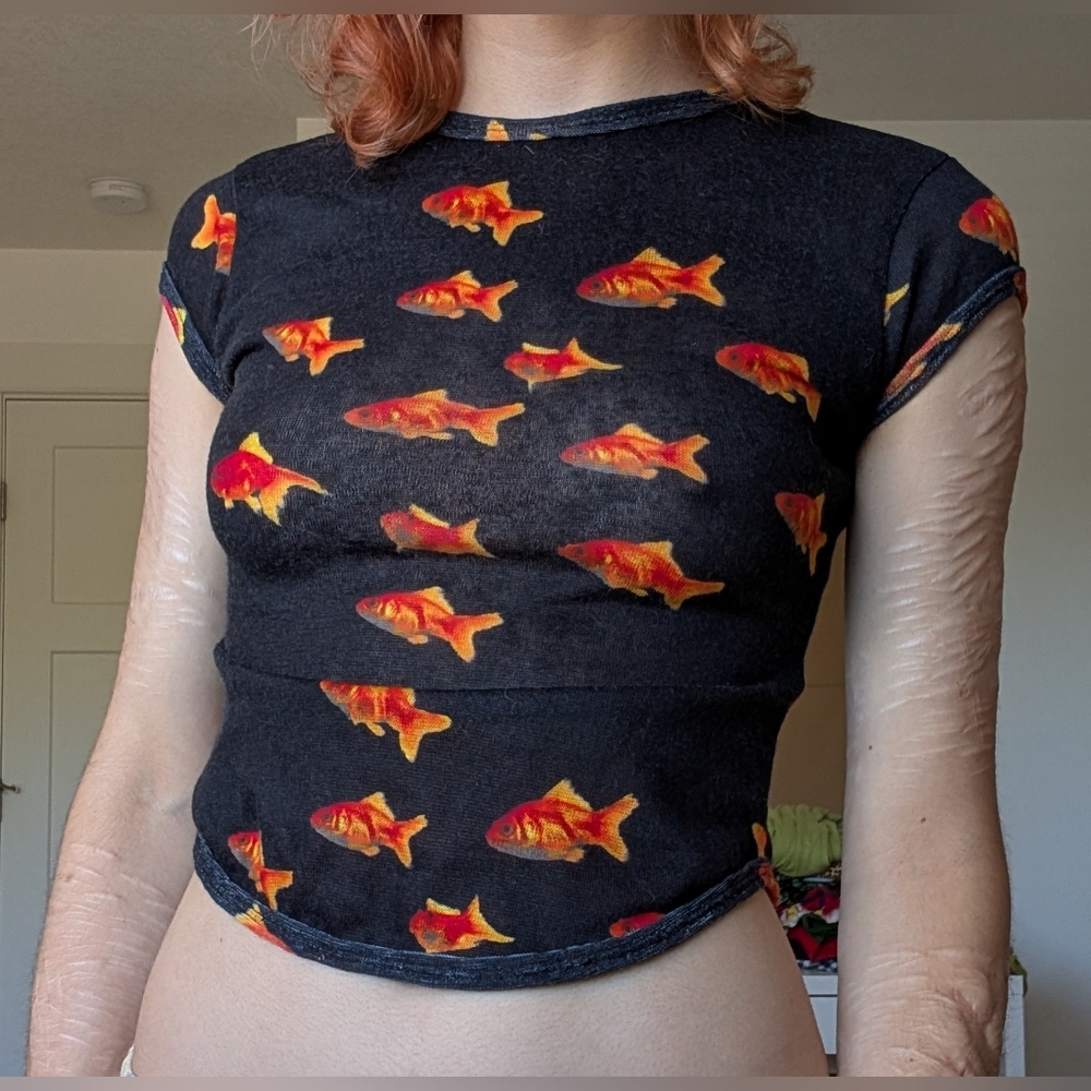 Omighty Goldfish Baby Tee